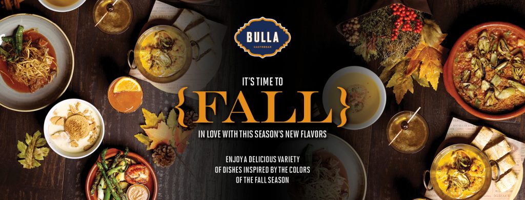 Bulla Fall Seasonal Menu