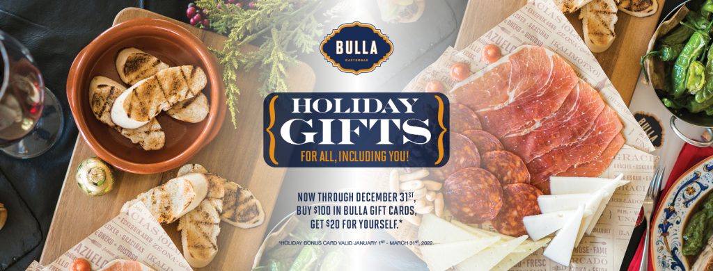 Bulla Holiday Gift Card Promo