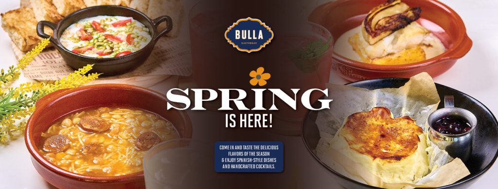 Bulla New Spring Menu