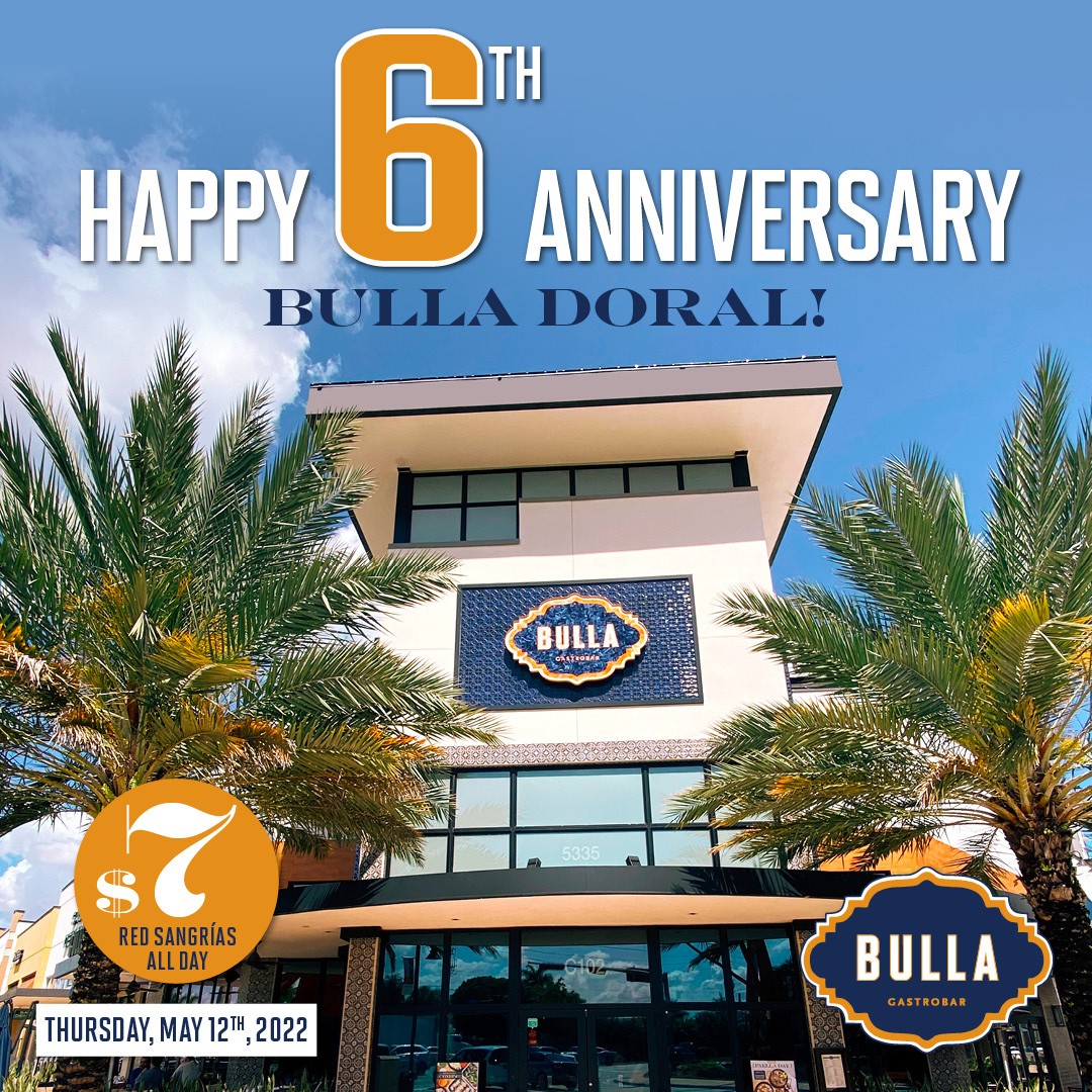 Bulla Doral Anniversary