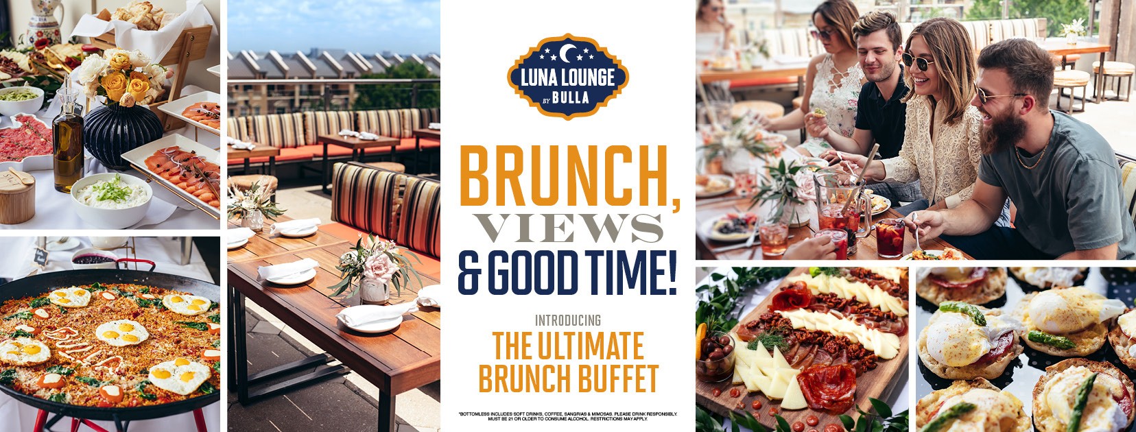 Luna Lounge Private Brunch Buffet