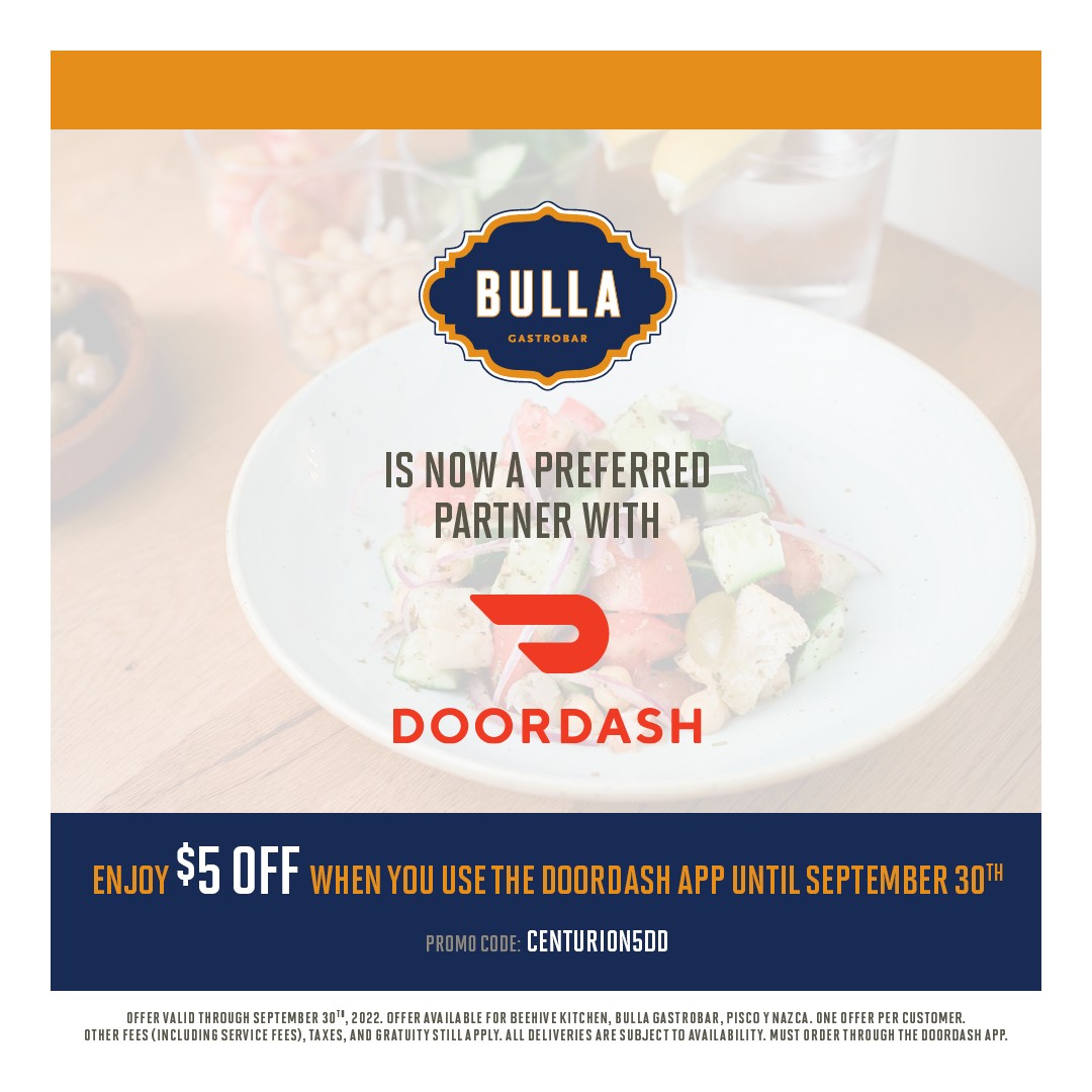 Bulla Exclusive Doordash Partnership
