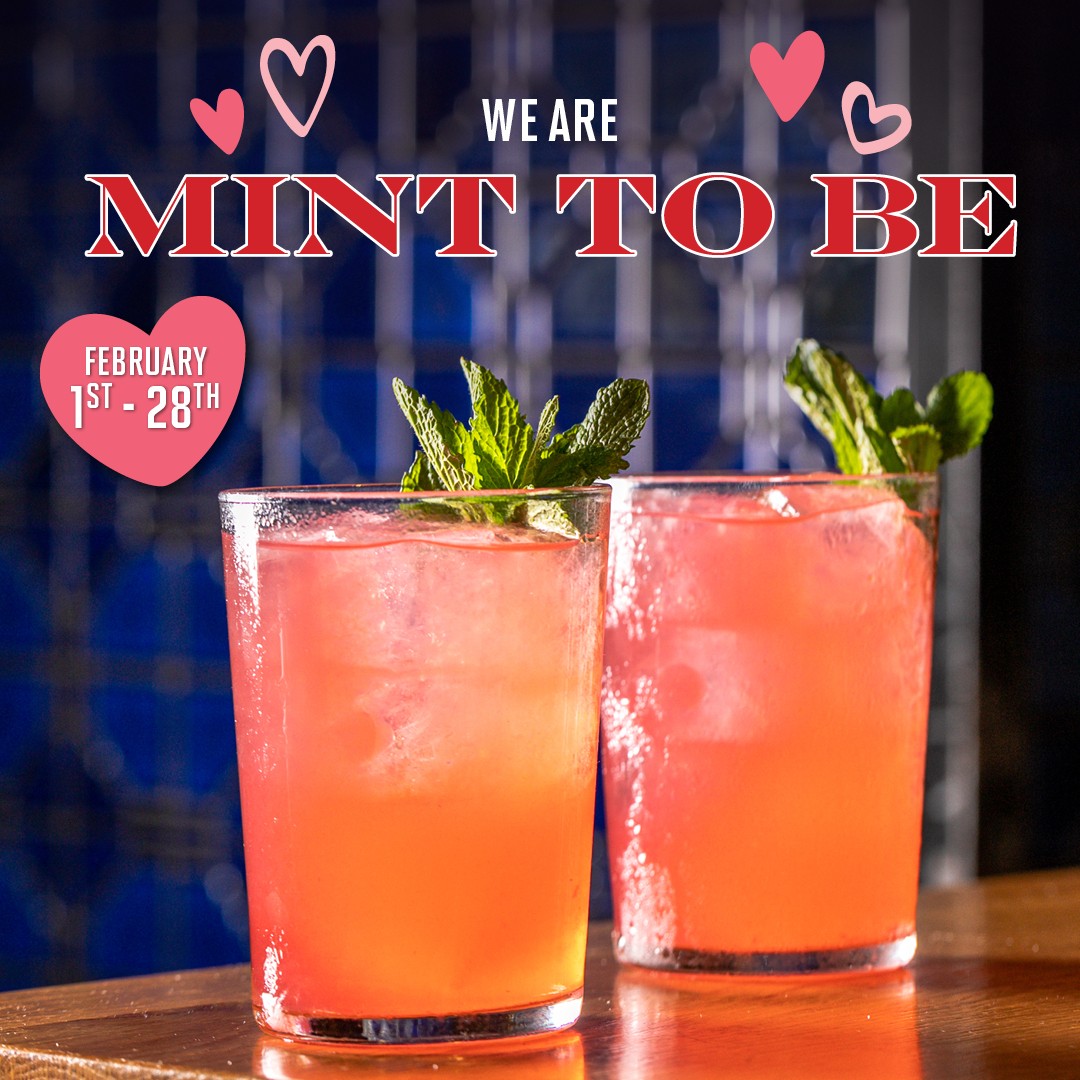 Bulla Gastrobar Valentine's Cocktail: Mint To Be