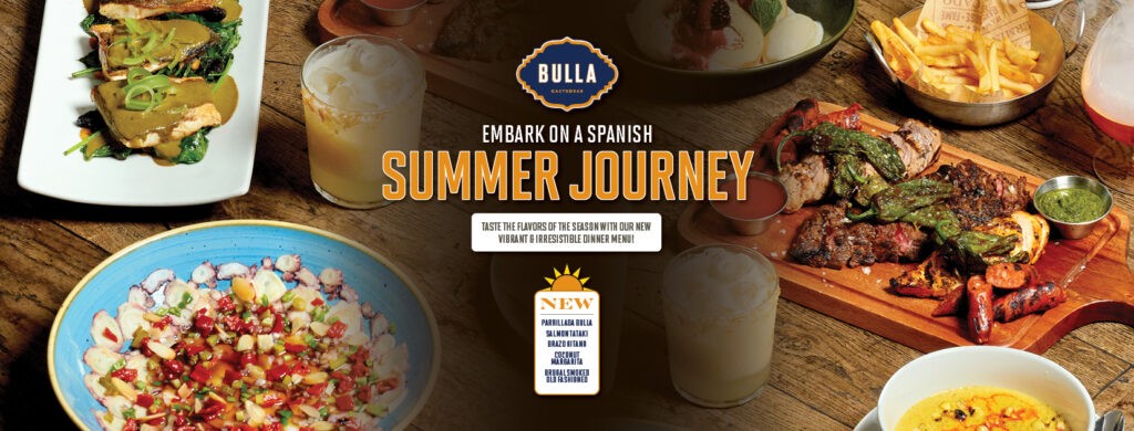 Bulla Summer Seasonal Menu