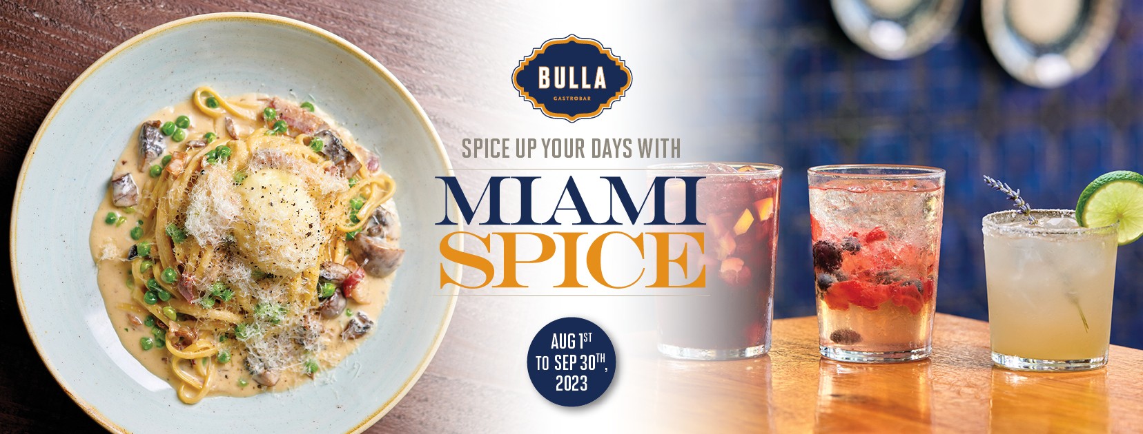Miami Spice at Bulla Gastrobar