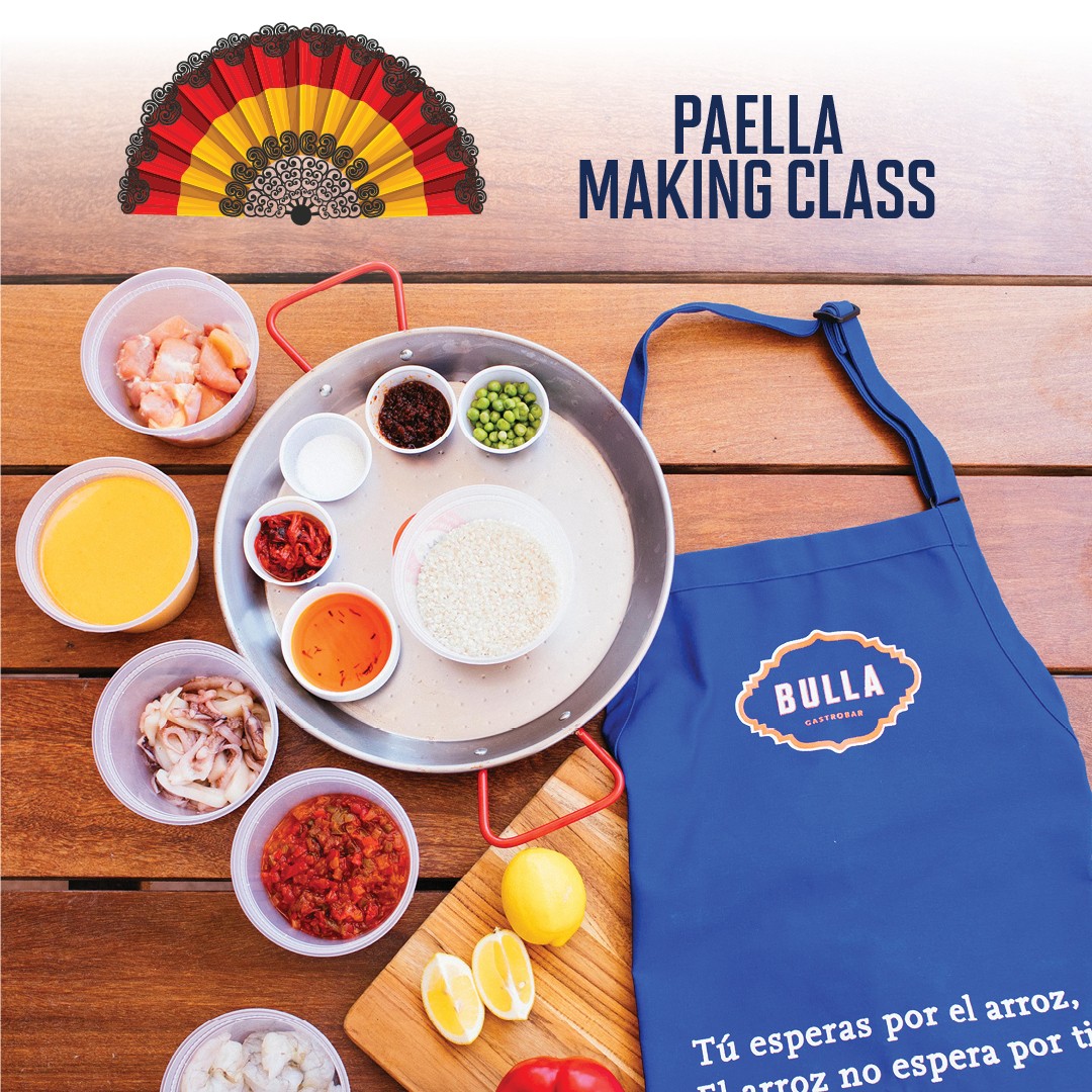 PAELLA MAKING CLASS Bulla Gastrobar