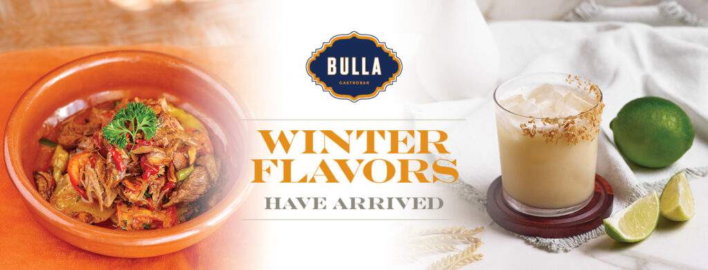 Seasonal winter dinner dishes at Bulla Gastrobar featuring Spanish tapas and comforting flavors.