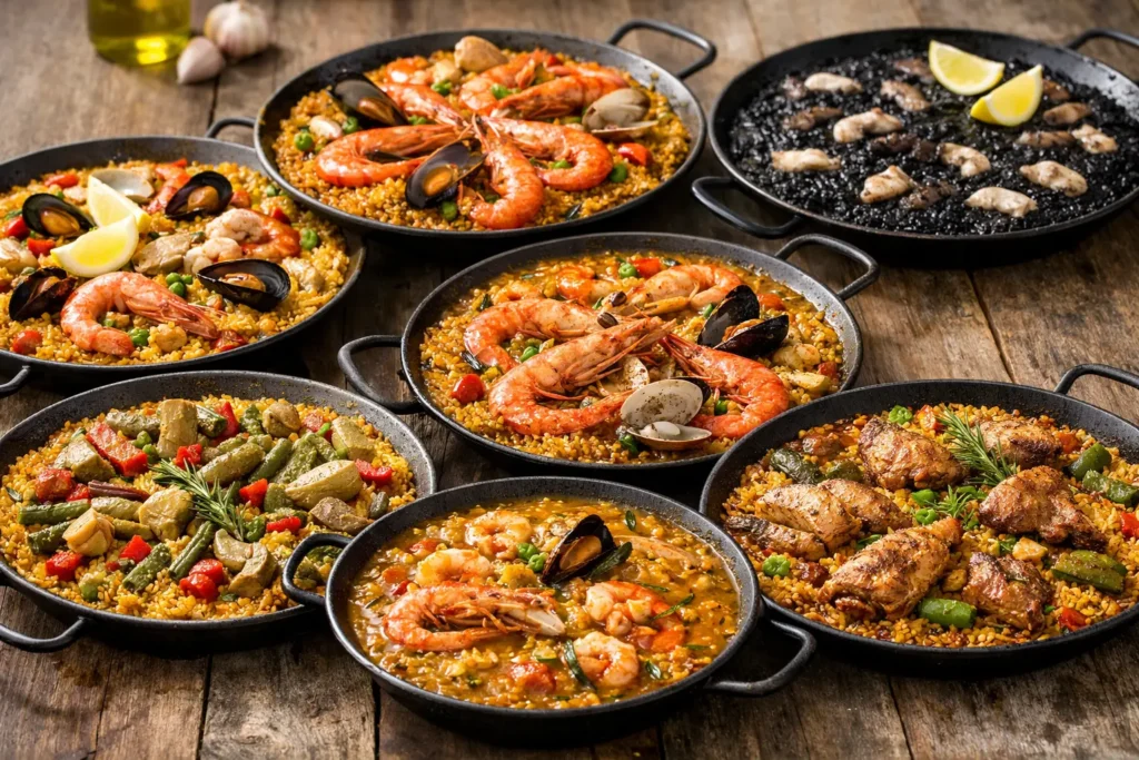 6 Types of Spanish Paella You Should Know