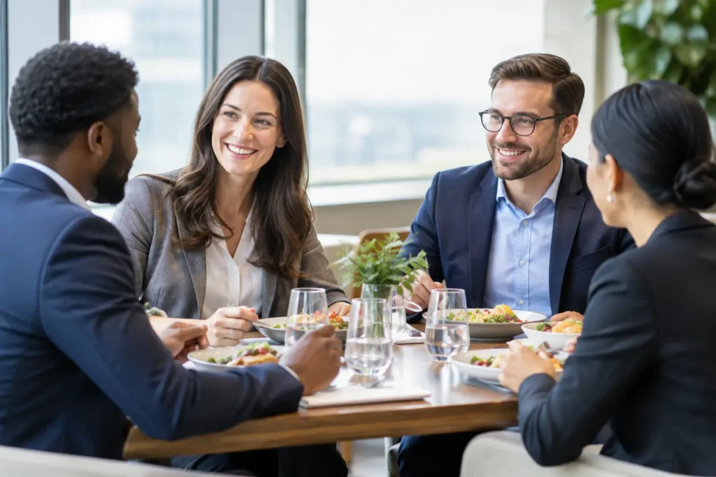 How to Organize a Business Lunch Without the Rush