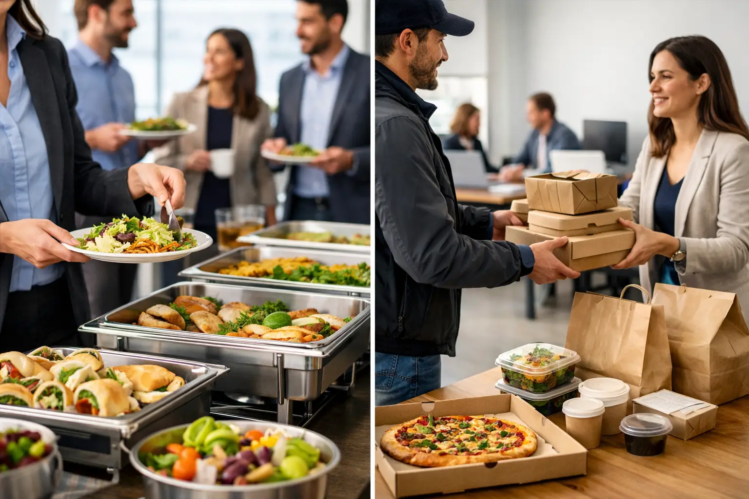 Lunch Catering vs Delivery: Which Fits Your Team?