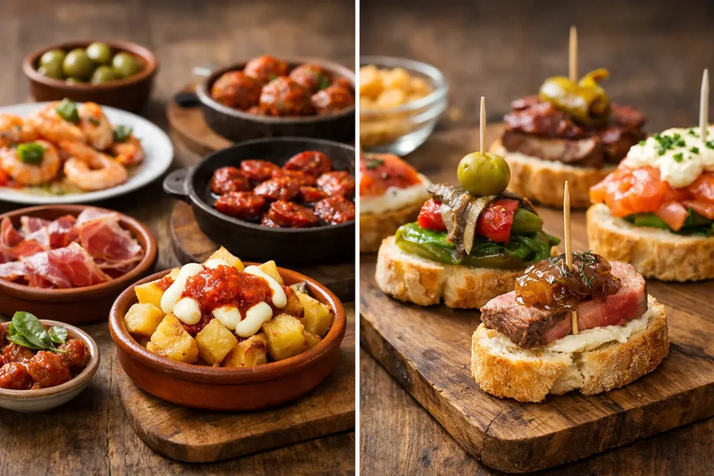 Spanish Tapas vs Pintxos Explained for Food Lovers