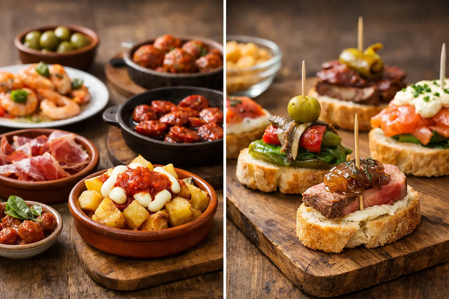 Spanish Tapas vs Pintxos Explained for Food Lovers